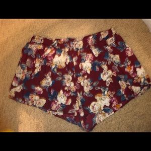 Floral shorts